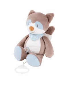 Peluche musicale Bob le raton laveur - Jim & Bob