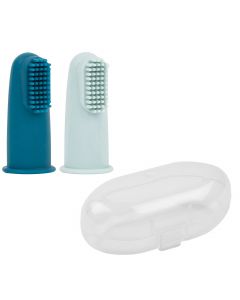 Set de 2 brosses à dents en silicone