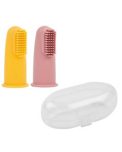 Set de 2 brosses à dents en silicone