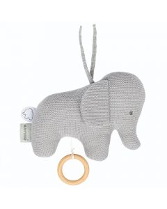 Mini peluche musicale tricot - Tembo