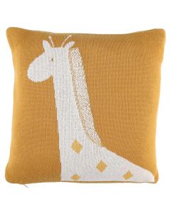 Coussin tricot jacquard bio Tiga - Tiga, Stegi & Ops