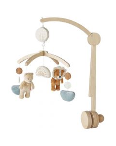 Mobile musical en bois - Babou & Kendi