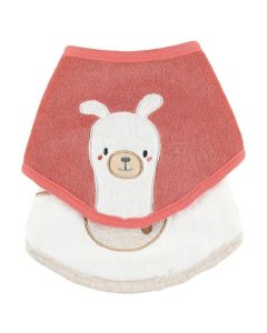 Set de 2 bavoirs bandana - Moris & Sacha
