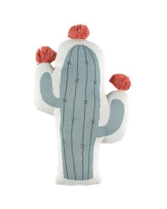 Coussin coton bio Cactus - Moris & Sacha