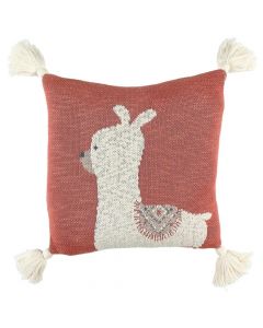 Coussin coton bio Lama Sacha - Moris & Sacha