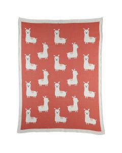 Couverture jacquard bio 75 x 100 cm - Moris & Sacha