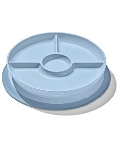 Assiette Stick & Stay à 3 compartiments