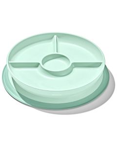 Assiette Stick & Stay à 3 compartiments