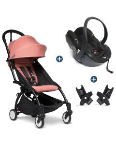 Duo poussette Yoyo² 6m + Yoyo car seat by BeSafe