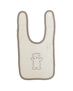 Bavoir velcro large