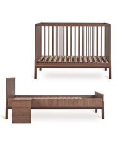 Chambre bébé Ashi : lit 60 x 120 cm + kit Junior