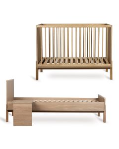 Chambre bébé Ashi : lit 60 x 120 cm + kit Junior