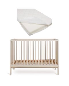 Chambre bébé Ashi : lit 60 x 120 cm + matelas