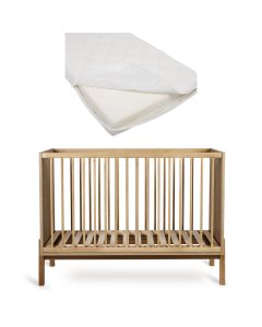 Chambre bébé Ashi : lit 60 x 120 cm + matelas