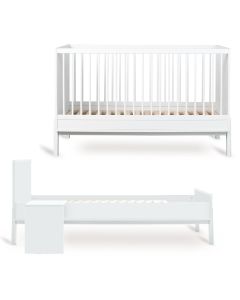 Chambre bébé Ashi : lit 70 x 140 cm + kit Junior