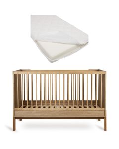 Chambre bébé Ashi : lit 70 x 140 cm + matelas