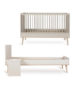 Chambre bébé Flow : lit 70 x 140 cm + kit Junior