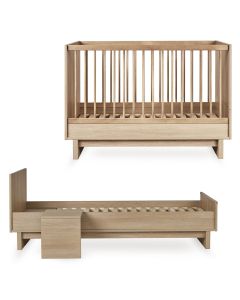 Chambre bébé Kyo : lit 70 x 120 cm + kit Junior