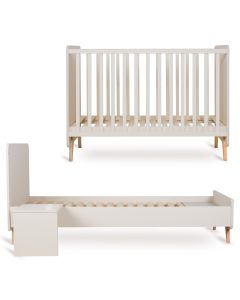 Chambre bébé Loft : lit 60 x 120 cm + kit Junior