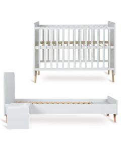 Chambre bébé Loft : lit 60 x 120 cm + kit Junior