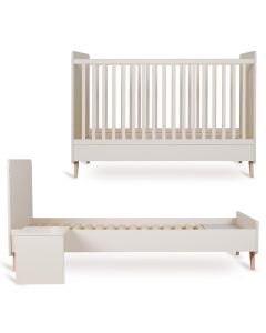 Chambre bébé Loft : lit 70 x 140 cm + kit Junior