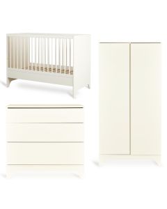 Chambre bébé Tsugi : lit 60 x 120 cm + commode + armoire