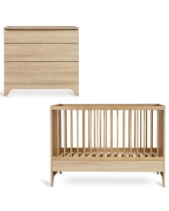 Chambre bébé Tsugi : lit 60 x 120 cm + commode