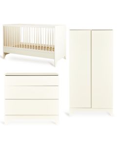 Chambre bébé Tsugi : lit 70 x 140 cm + commode + armoire