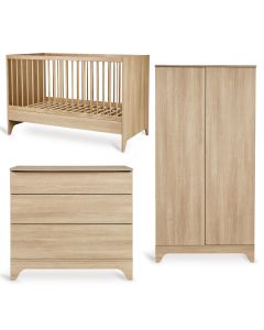 Chambre bébé Tsugi : lit 70 x 140 cm + commode + armoire