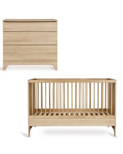 Chambre bébé Tsugi : lit 70 x 140 cm + commode
