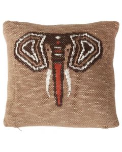 Coussin en tricot 30 x 30 cm