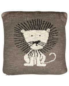 Coussin en tricot 30 x 30 cm