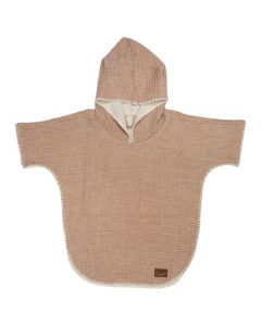 Poncho Natural 18m - 3 ans