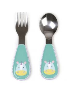 Set fourchette et cuillère Zoo
