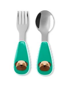 Set fourchette et cuillère Zoo