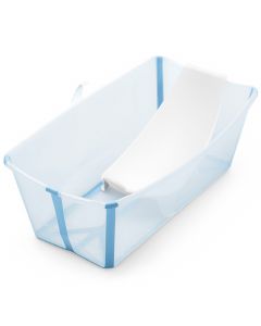 Baignoire bébé pliable Flexi Bath + support nouveau-né