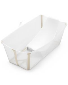 Baignoire bébé pliable Flexi Bath + support nouveau-né