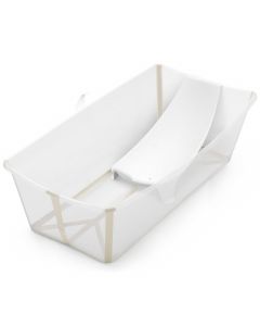 Baignoire bébé pliable Flexi Bath XL + support nouveau-né