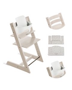 Pack chaise haute Tripp Trapp + Baby Set 2 + Coussin