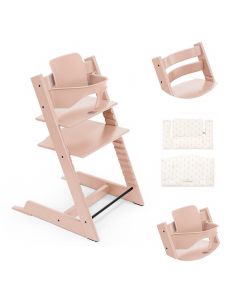 Pack chaise haute Tripp Trapp + Baby Set 2 + Coussin
