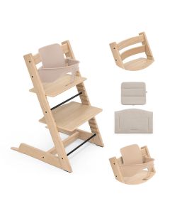 Pack chaise haute Tripp Trapp + Baby Set 2 + Coussin