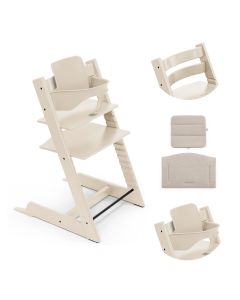Pack chaise haute Tripp Trapp + Baby Set 2 + Coussin