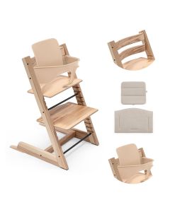Pack chaise haute Tripp Trapp + Baby Set 2 + Coussin