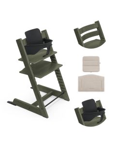 Pack chaise haute Tripp Trapp + Baby Set 2 + Coussin