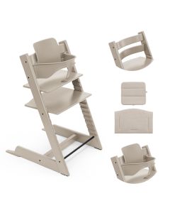 Pack chaise haute Tripp Trapp + Baby Set 2 + Coussin