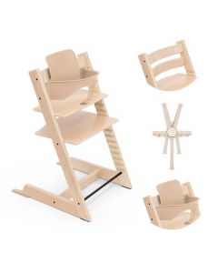 Pack chaise haute Tripp Trapp + Baby Set 2 + Harnais 2