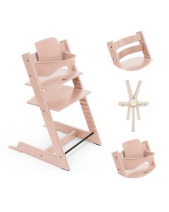Pack chaise haute Tripp Trapp + Baby Set 2 + Harnais 2