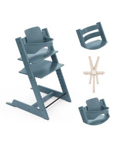 Pack chaise haute Tripp Trapp + Baby Set 2 + Harnais 2