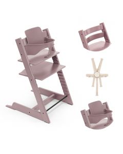 Pack chaise haute Tripp Trapp + Baby Set 2 + Harnais 2