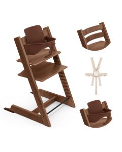 Pack chaise haute Tripp Trapp + Baby Set 2 + Harnais 2